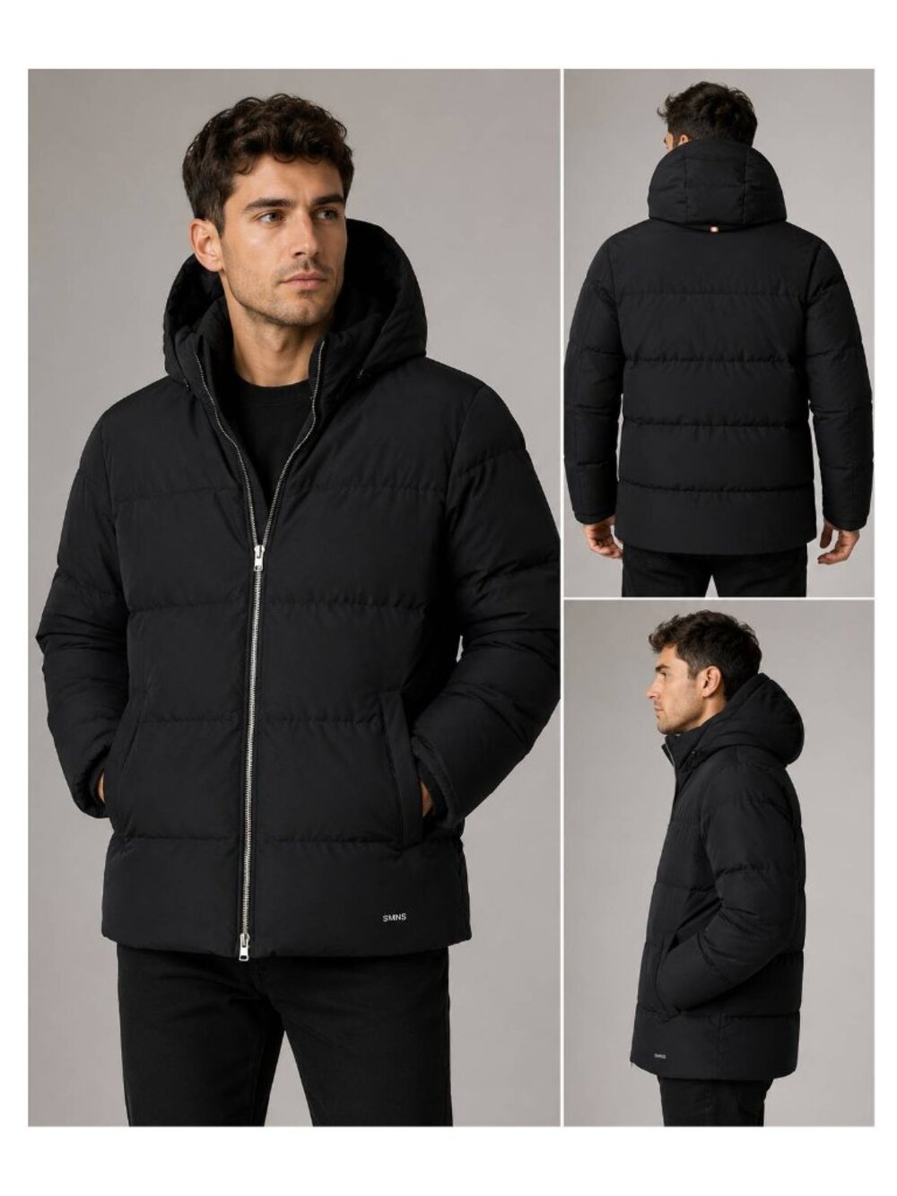 New Swims Copenhagen Goose Down Jacket Parka, Size Large